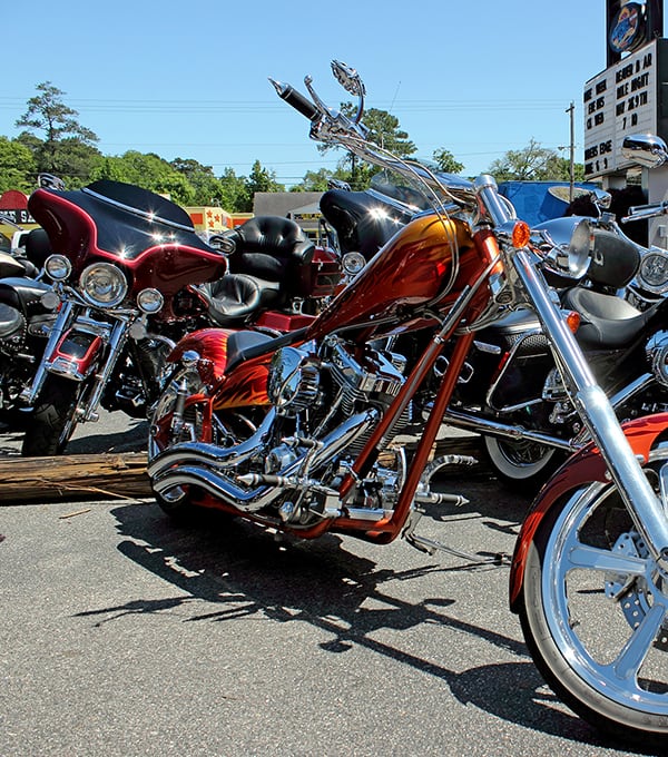 Myrtle Beach Bike Week motorcycles showcase